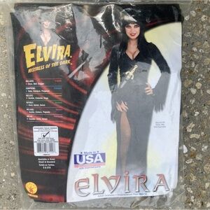 🖤 Official Elvira Costume One Size Fits All 🖤